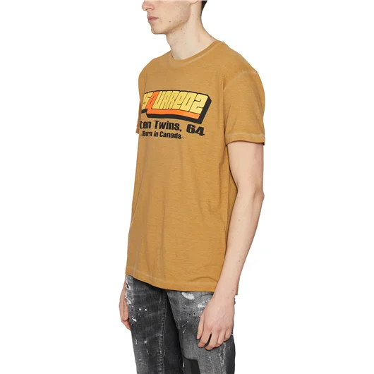 DSQUARED T-SHIRT IN COTONE CON STAMPA Offerta speciale della fabbrica