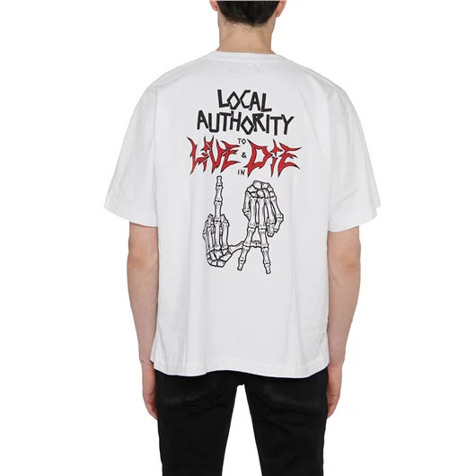 LOCAL AUTHORITY T-SHIRT IN COTONE LA BONES Officina