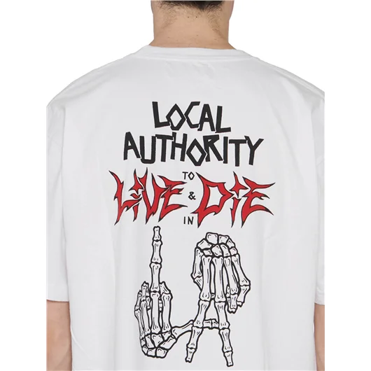 LOCAL AUTHORITY T-SHIRT IN COTONE LA BONES Officina