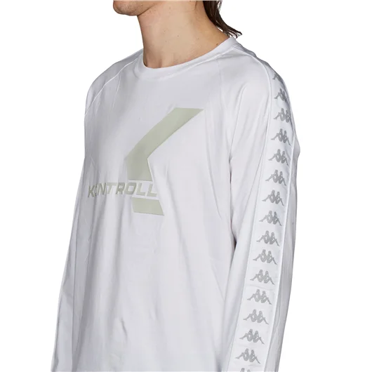 KAPPA KONTROLL T-SHIRT IN COTONE M/L CON LOGO Limitato a 3 giorni