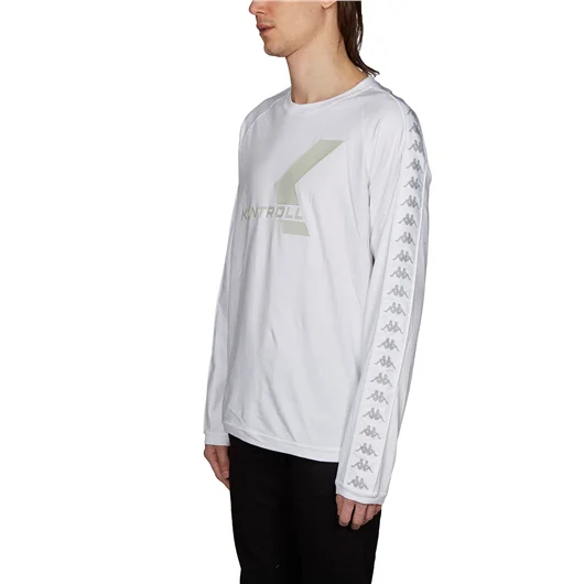KAPPA KONTROLL T-SHIRT IN COTONE M/L CON LOGO Limitato a 3 giorni