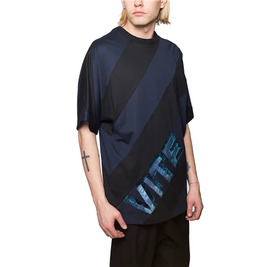JUUN J T-SHIRT OVERSIZE IN COTONE Qualità Garantita