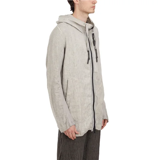 69 BY ISAAC SELLAM FELPA CON ZIP E CAPPUCCIO In Saldo