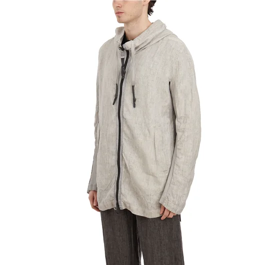 69 BY ISAAC SELLAM FELPA CON ZIP E CAPPUCCIO In Saldo