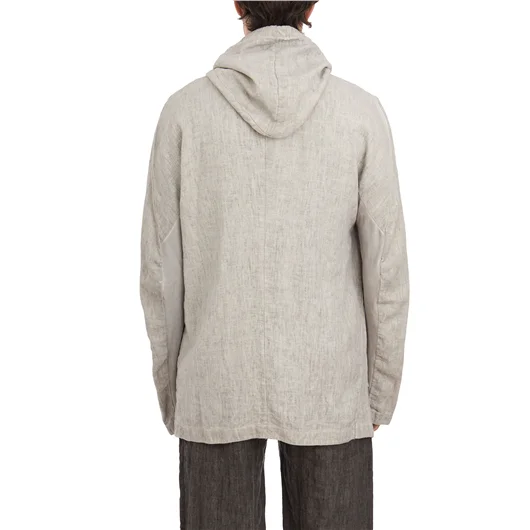 69 BY ISAAC SELLAM FELPA CON ZIP E CAPPUCCIO In Saldo