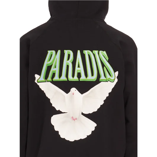 3PARADIS FELPA IN COTONE CON ZIP E CAPPUCCIO Sconto di tempo limitato