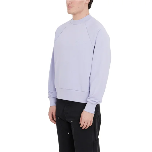 GARMENT WORKSHOP FELPA GIROCOLLO LOGO Flash Sale