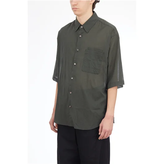 LEMAIRE CAMICIA M/C DOUBLE POCKET Fornitura limitata