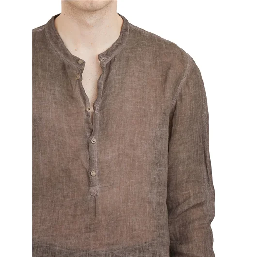 POEME BOHEMIEN CAMICIA SERAFINO IN LINO Offerta Anniversario