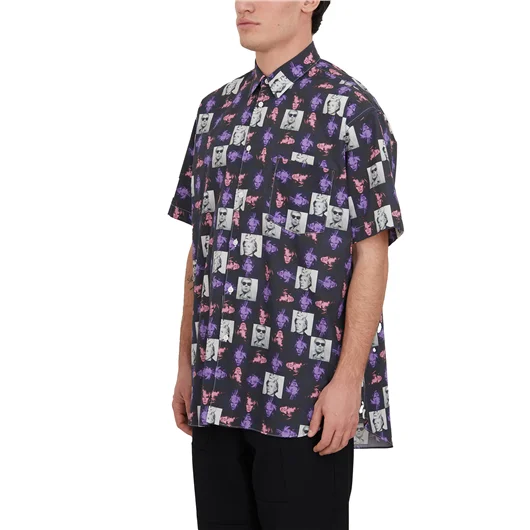 COMME DES GARCONS Shirt CAMICIA IN COTONE CON STAMPA Latest fashion
