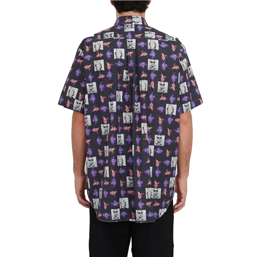 COMME DES GARCONS Shirt CAMICIA IN COTONE CON STAMPA Latest fashion