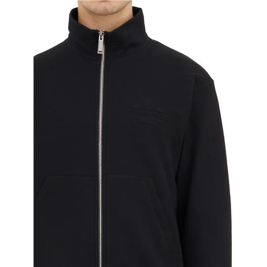 DSQUARED FELPA IN COTONE CON ZIP Limitato a 3 giorni