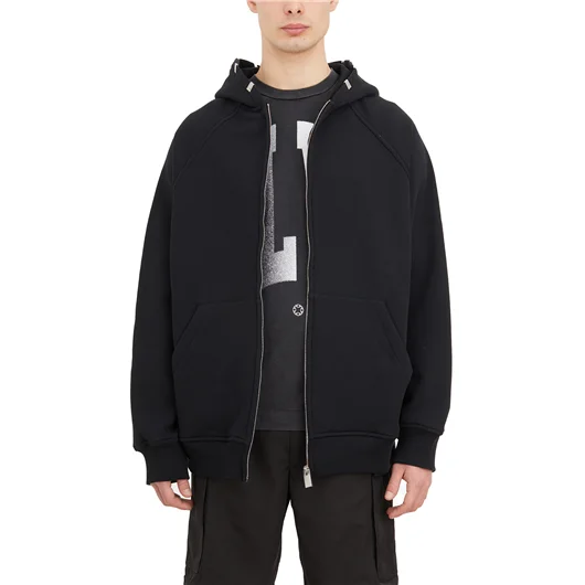 1017 ALYX 9SM FELPA CON CAPPUCCIO E ZIP 50% di sconto per tempo limitato