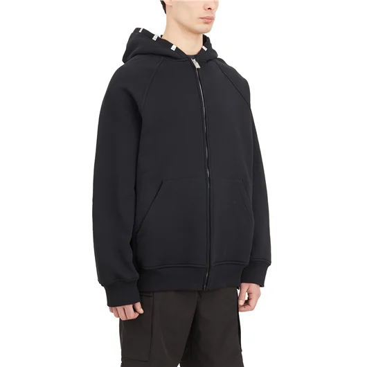 1017 ALYX 9SM FELPA CON CAPPUCCIO E ZIP 50% di sconto per tempo limitato