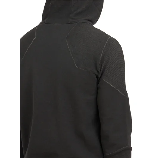 THOM KROM FELPA CON CAPPUCCIO E ZIP In Linea