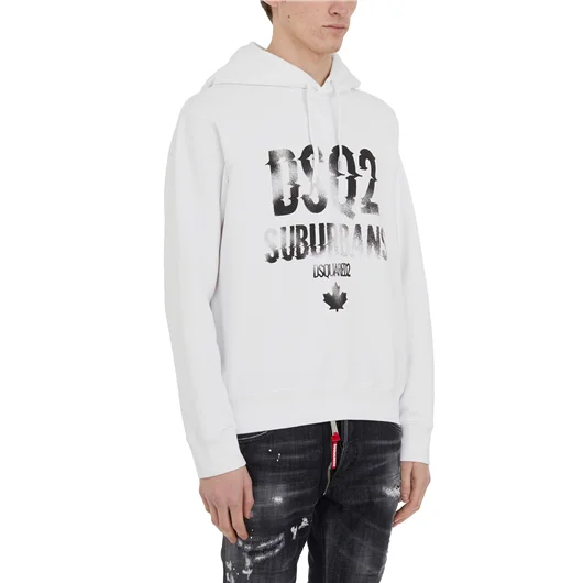 DSQUARED FELPA CON CAPPUCCIO Vendita