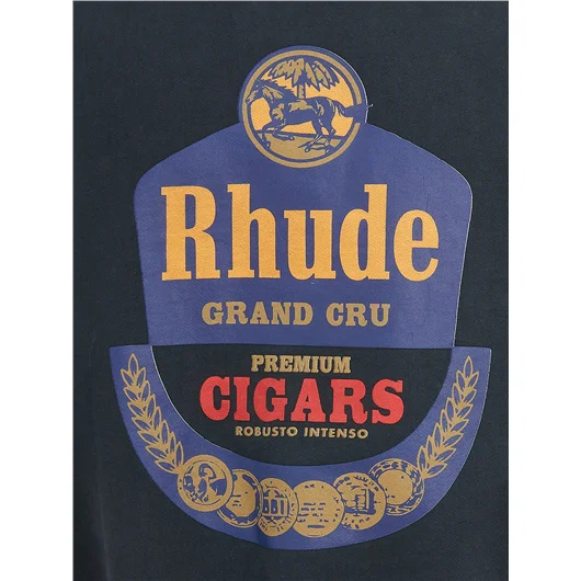 RHUDE FELPA CON CAPPUCCIO GRAND CRU Pezzi Unici
