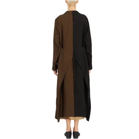 UMA WANG CAPPOTTO CENT MISTO LINO Soddisfazione Garantita