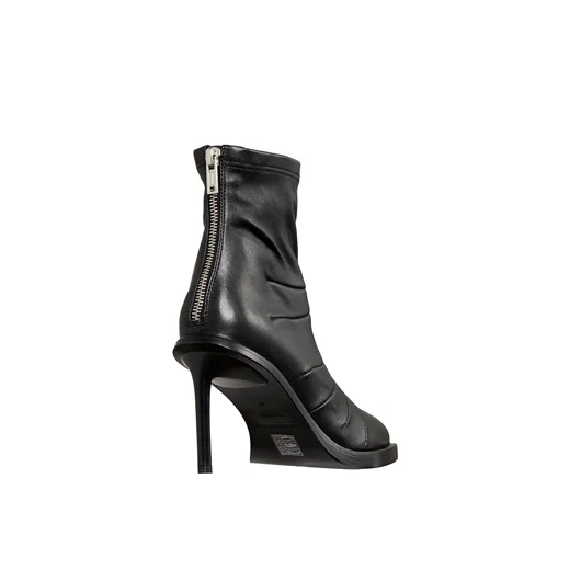 ANN DEMEULEMEESTER TRONCHETTO IN NAPPA STRETCH Qualità Garantita