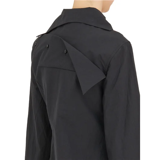 YEHUAFAN CAMICIA ASIMMETRICA IN COTONE Consegna Veloce