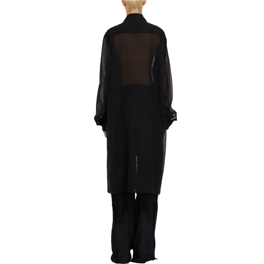 ANN DEMEULEMEESTER CAMICIA LUNGA IN COTONE GABI Novità