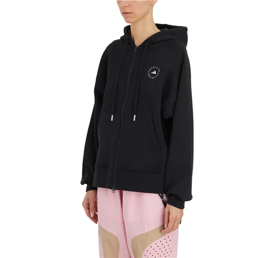 ADIDAS BY STELLA MCCARTNEY FELPA CON ZIP E CAPPUCCIO Online
