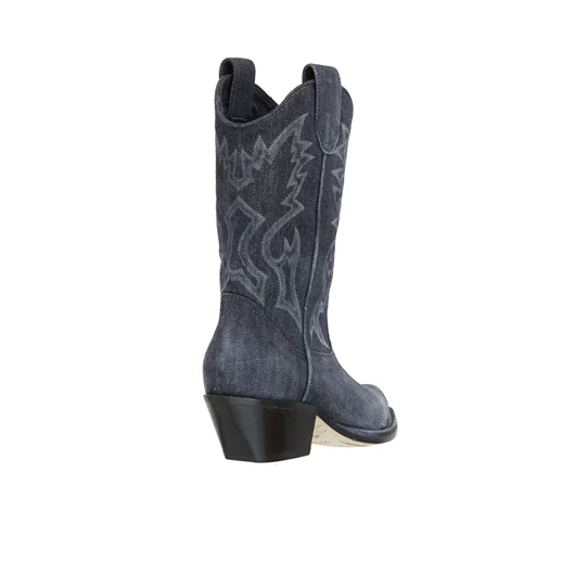 VIC MATIE' TRONCHETTO TEXANO IN DENIM Grande vendita
