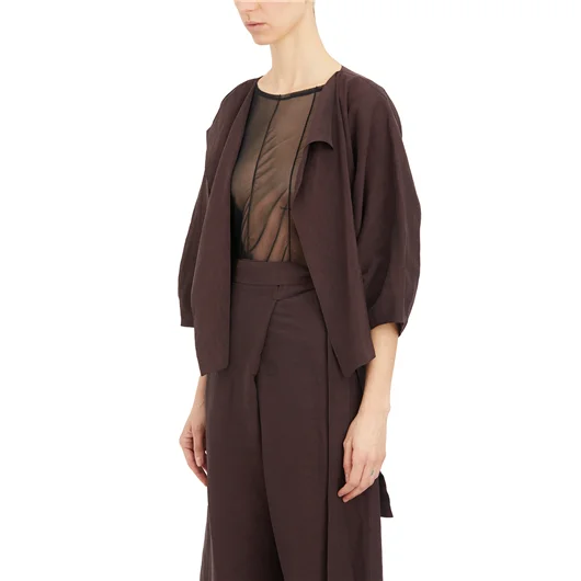 CORTANA GIACCA ARCO IN LINO E CUPRO Shopping online