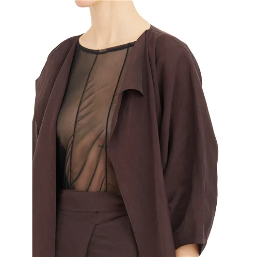 CORTANA GIACCA ARCO IN LINO E CUPRO Shopping online
