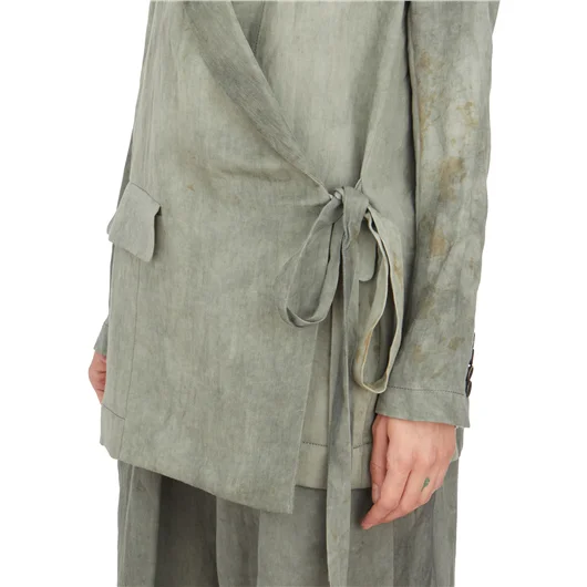 UMA WANG GIACCA KLHOE IN LINO E COTONE Cyber Monday