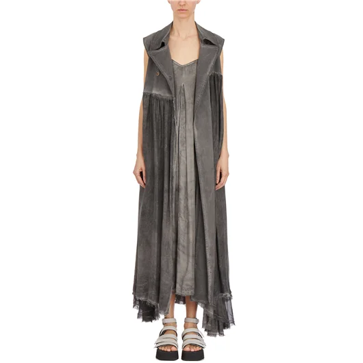 SANCTAMUERTE GILET LUNGO COMBINATO Offerta natalizia