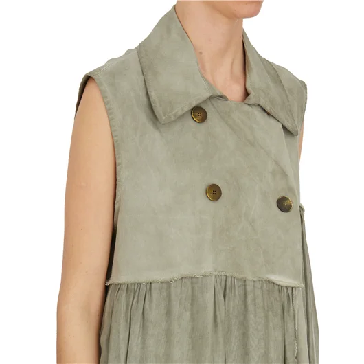 SANCTAMUERTE GILET LUNGO COMBINATO Offerta Pasqua