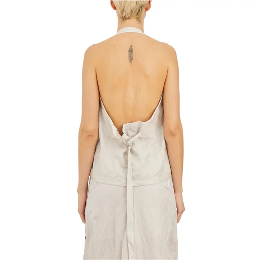 ANN DEMEULEMEESTER GILET CARGO IN COTONE Offerta Giorno del Papà