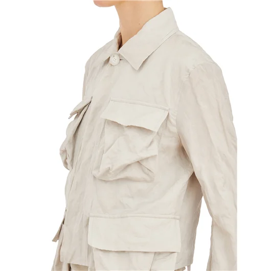 ANN DEMEULEMEESTER CARGO JACKET ULTRA LIGHT Offerta temporanea