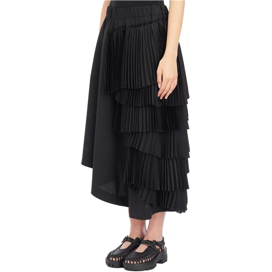 COMME DES GARCONS NOIR GONNA IN LANA A BALZE Enormi risparmi