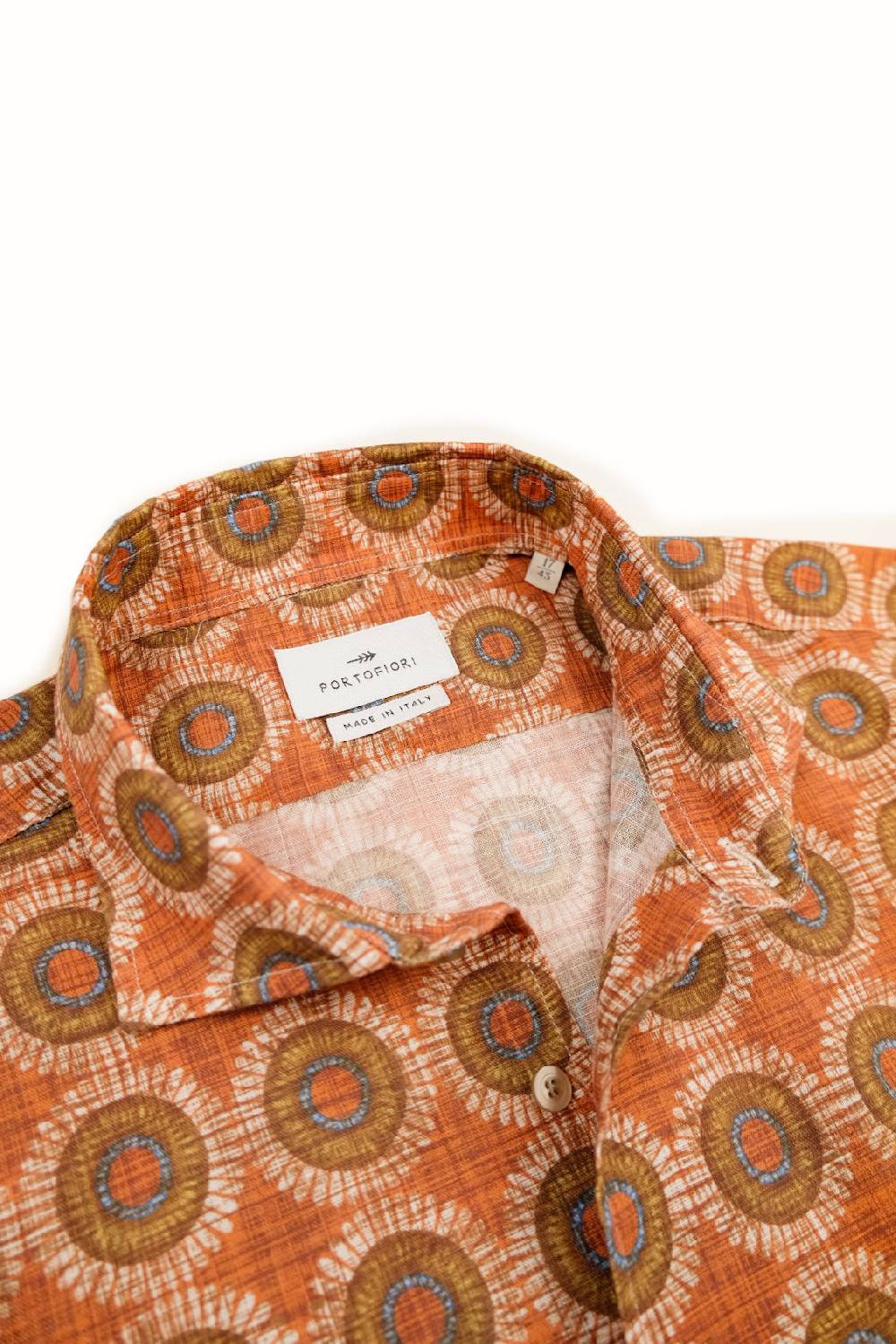﻿Portofiori CAMICIA FANTASIA COTONE Nuova