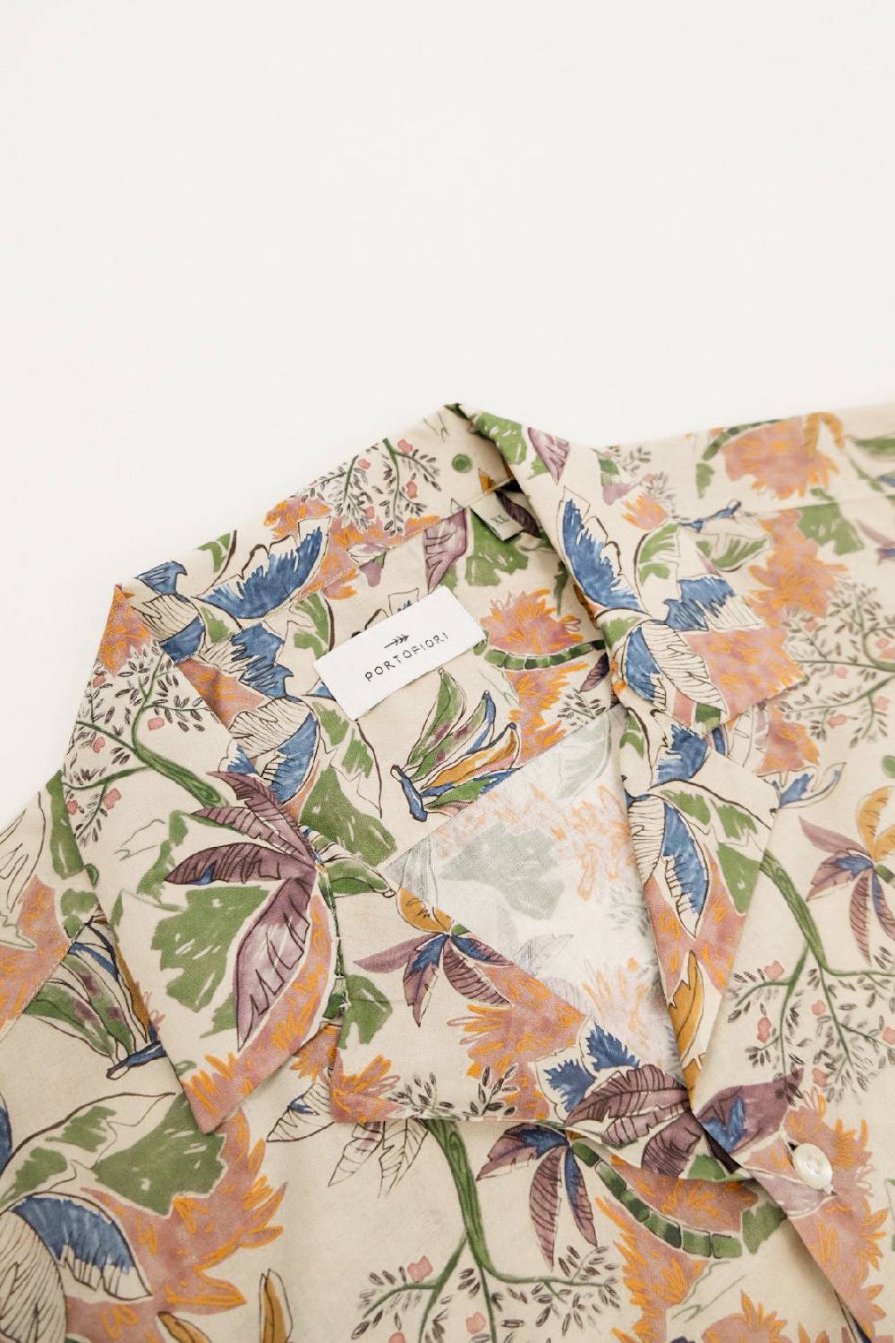 Portofiori CAMICIA HAWAII FANTASIA COTONE 2025