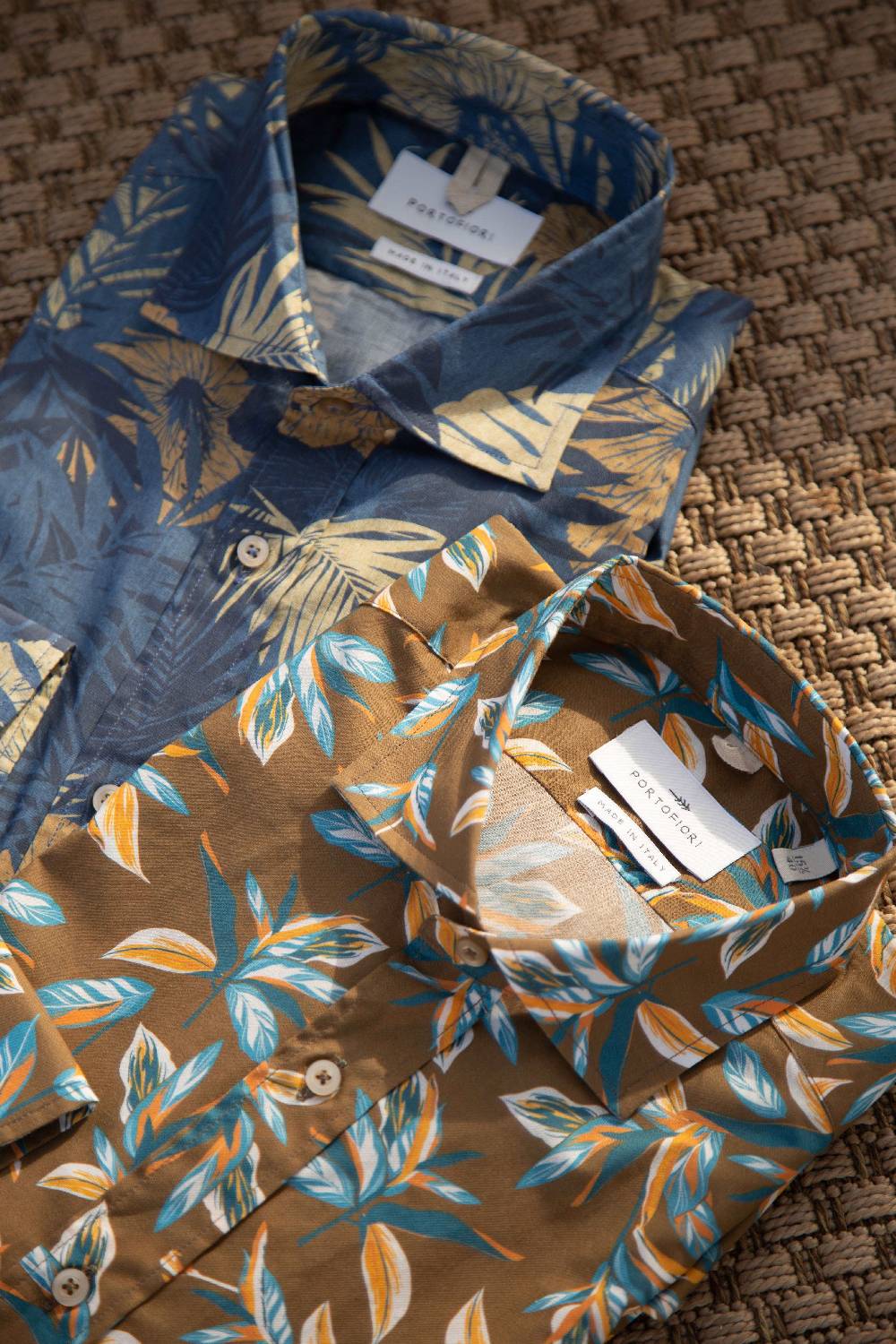 Portofiori CAMICIA FANTASIA COTONE In Linea