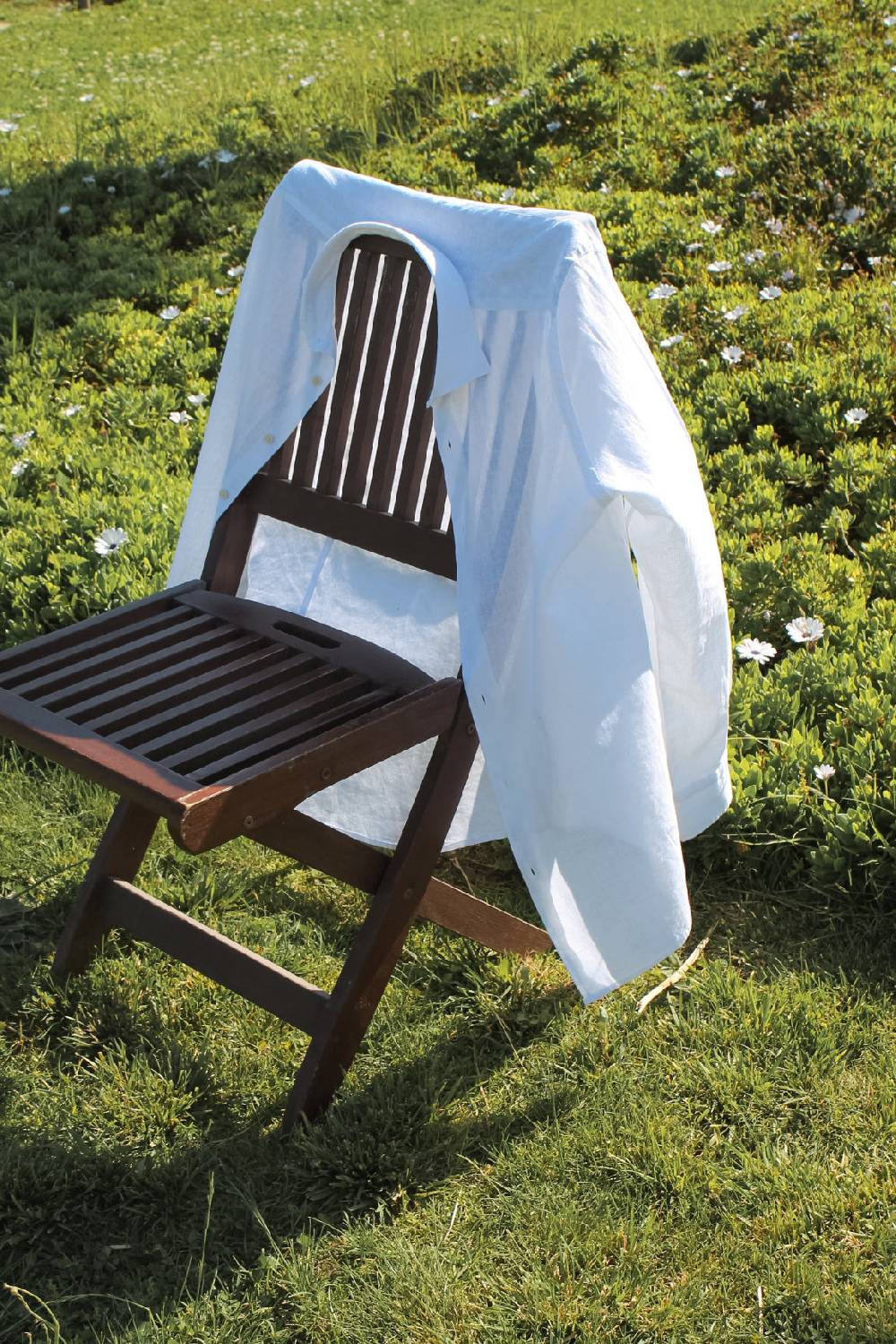 Portofiori CAMICIA MISTO LINO Consegna Veloce