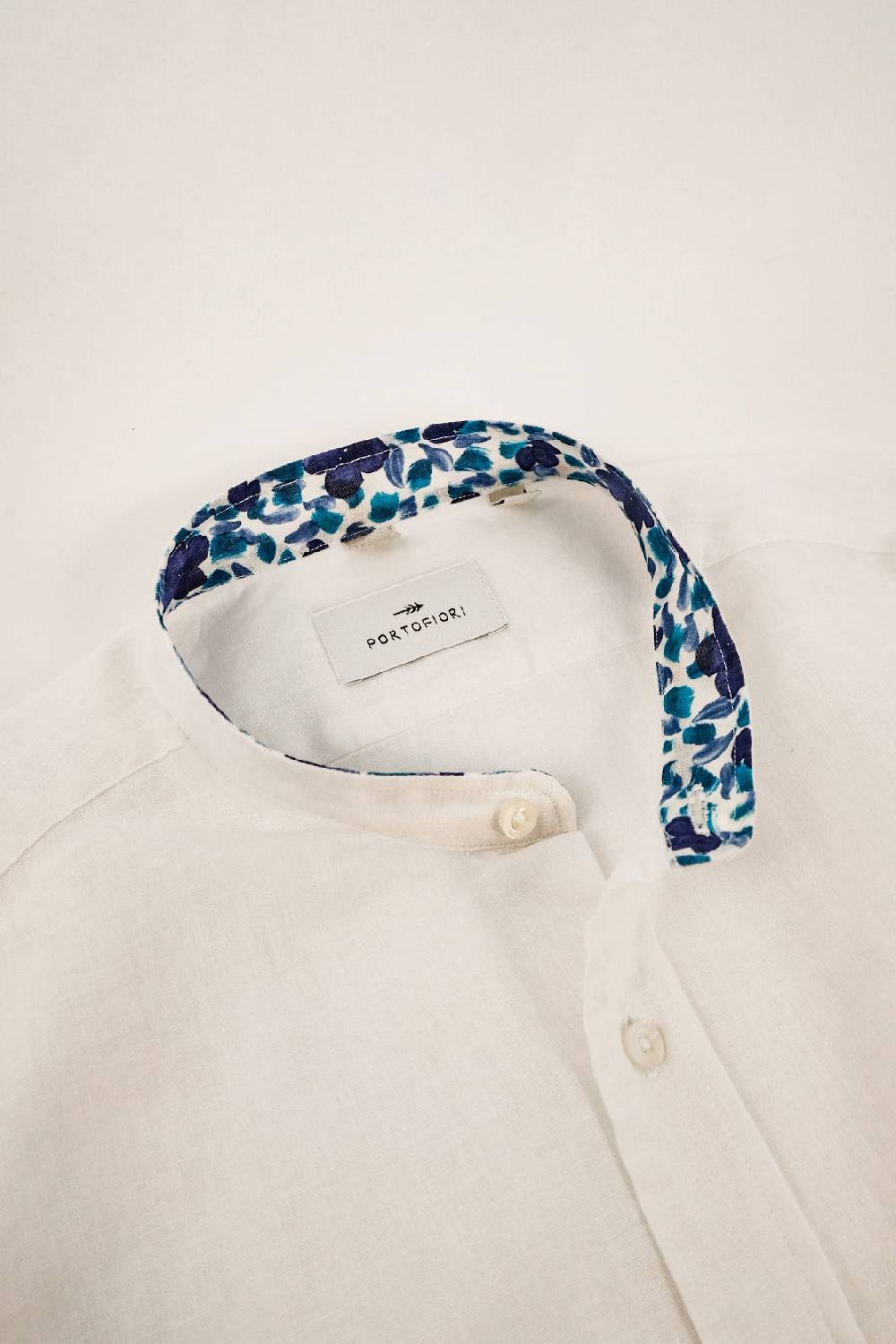 Portofiori CAMICIA KOREA MISTO LINO Promozione Limitata