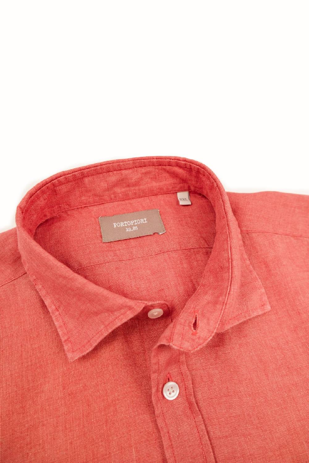 Portofiori CAMICIA PURO LINO Fino Al -60%