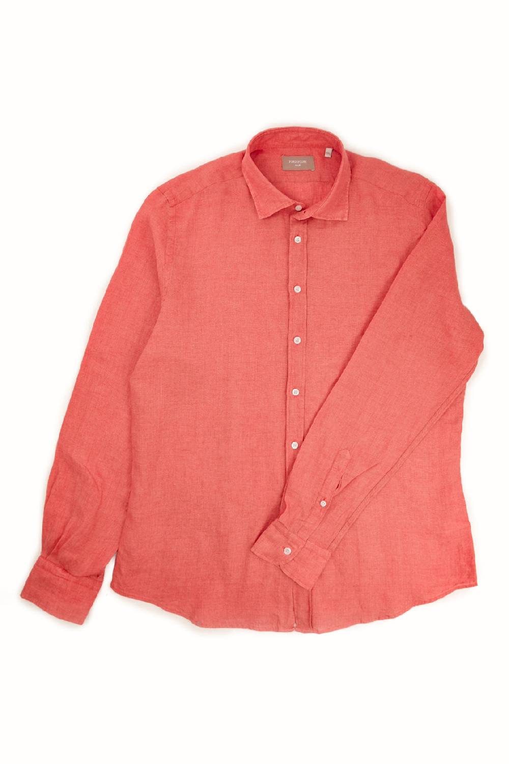 Portofiori CAMICIA PURO LINO Fino Al -60%