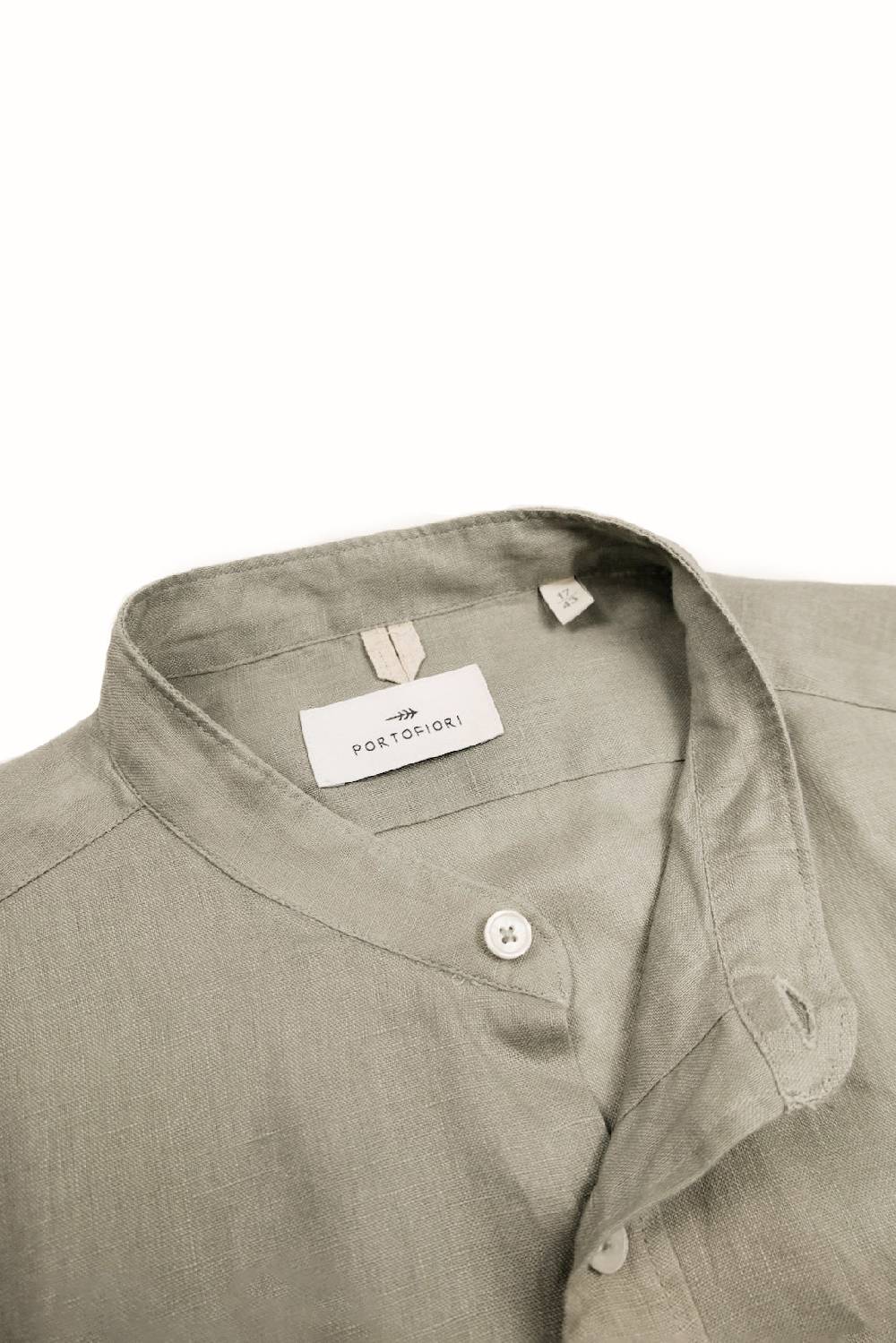 Portofiori CAMICIA KOREA PURO LINO Affare Del Giorno