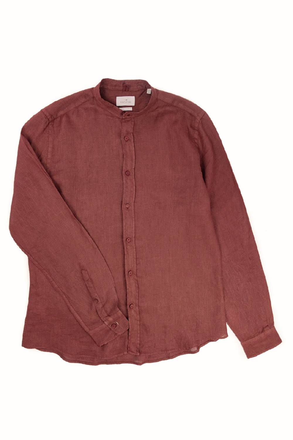 Portofiori CAMICIA KOREA PURO LINO Affare Del Giorno