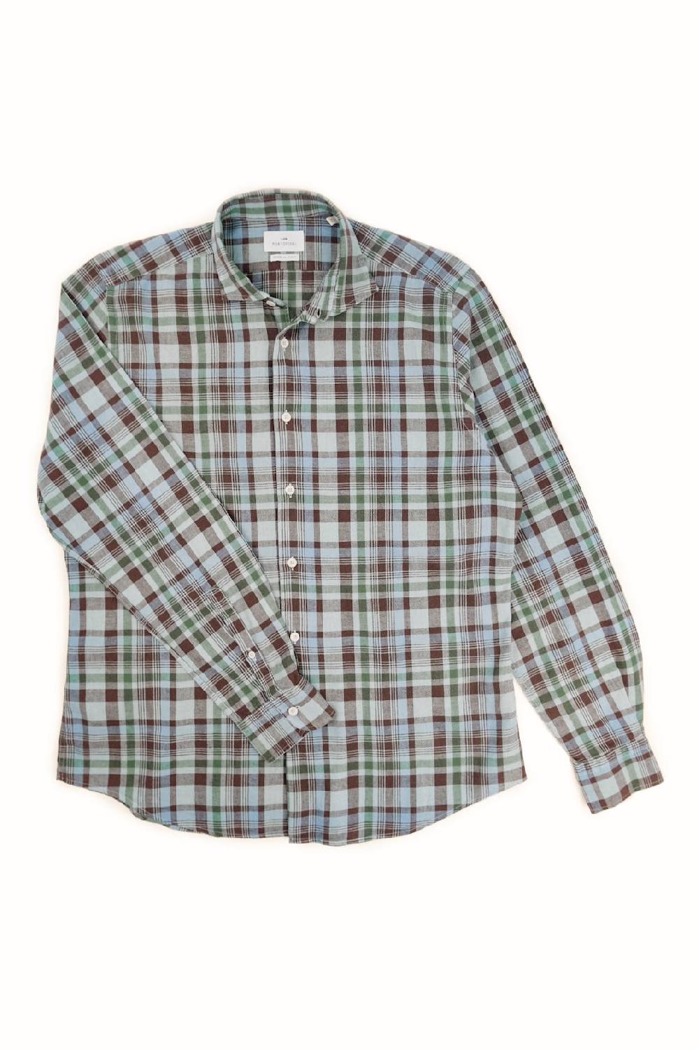 Portofiori CAMICIA FANTASIA MISTO LINO Convenienza