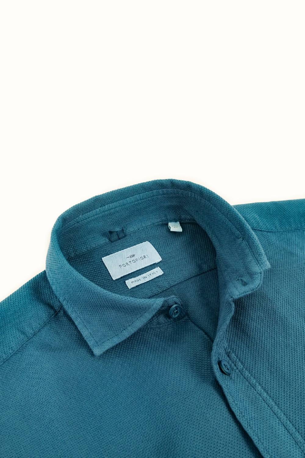 Portofiori CAMICIA GIRO INGLESE COTONE Saldi