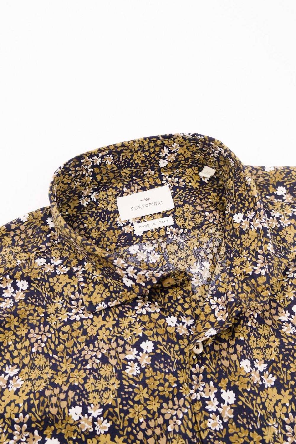 Portofiori CAMICIA COTONE STAMPATA FIORI Vendita Economica