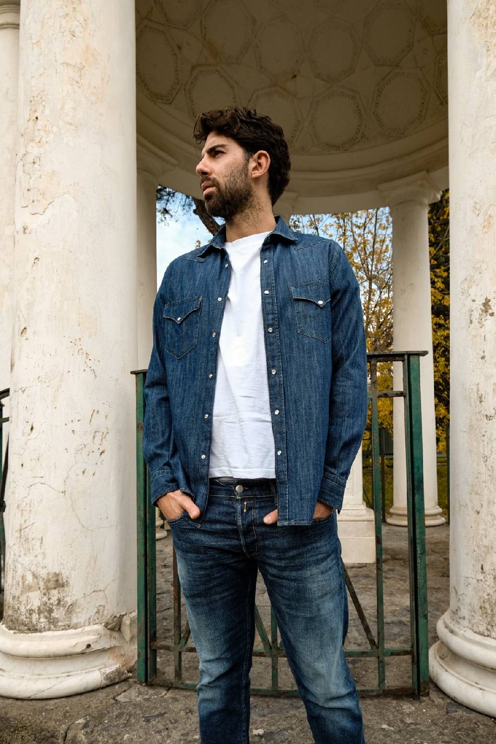 Portofiori CAMICIA DENIM TEXANA Italia