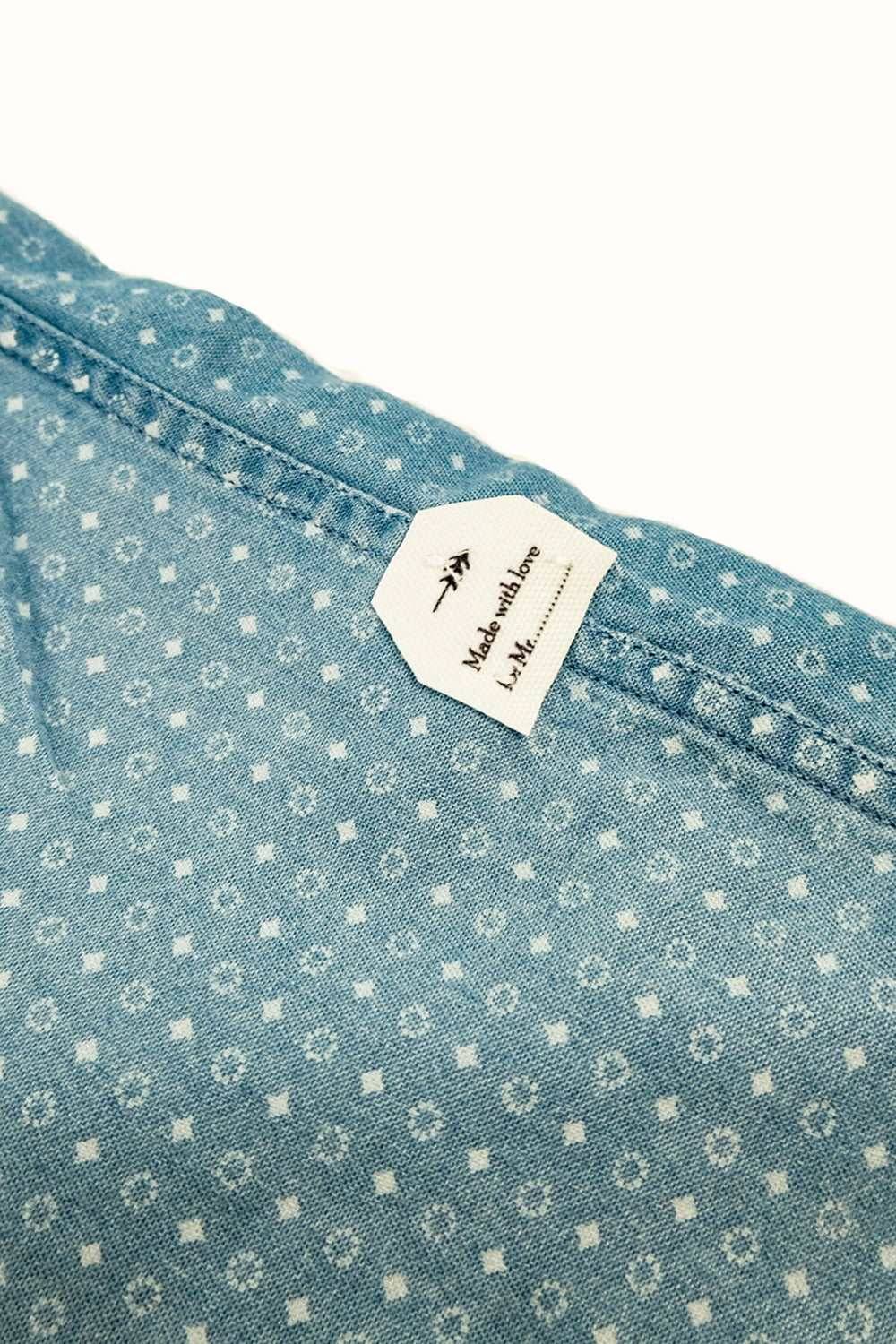 Portofiori CAMICIA DENIM STAMPATA 2025