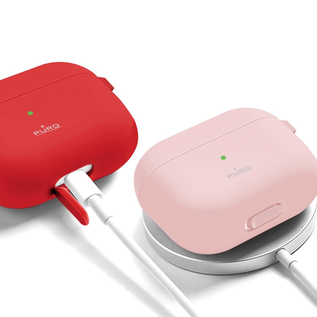 Puro Custodia protettiva ICON con gancio per AirPods 3 Presa